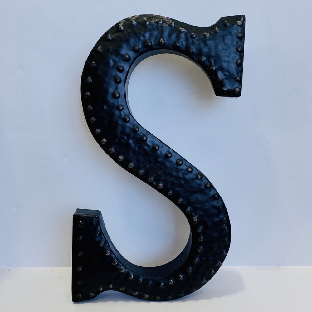 Metal Letter S